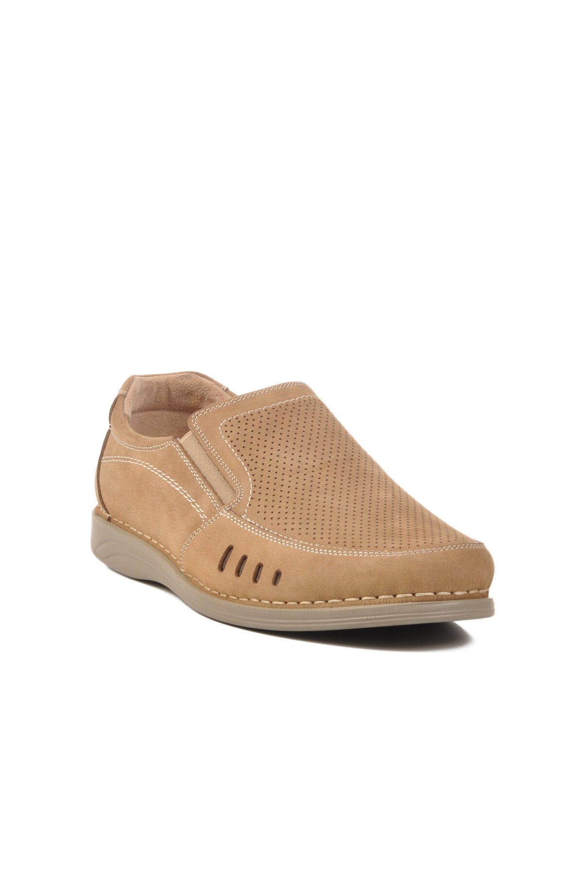 Toprak Nubuk Anatomic Taban Hakiki Deri Erkek Günlük Ayakkabı 2Y1057-175 M