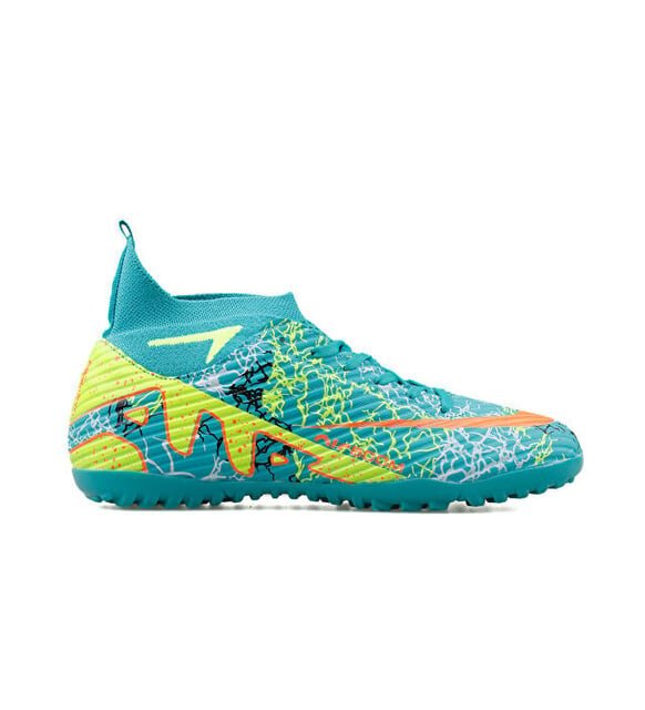 Turkuaz-Sarı Halı Saha Ayakkabısı Air 600 G Halısaha