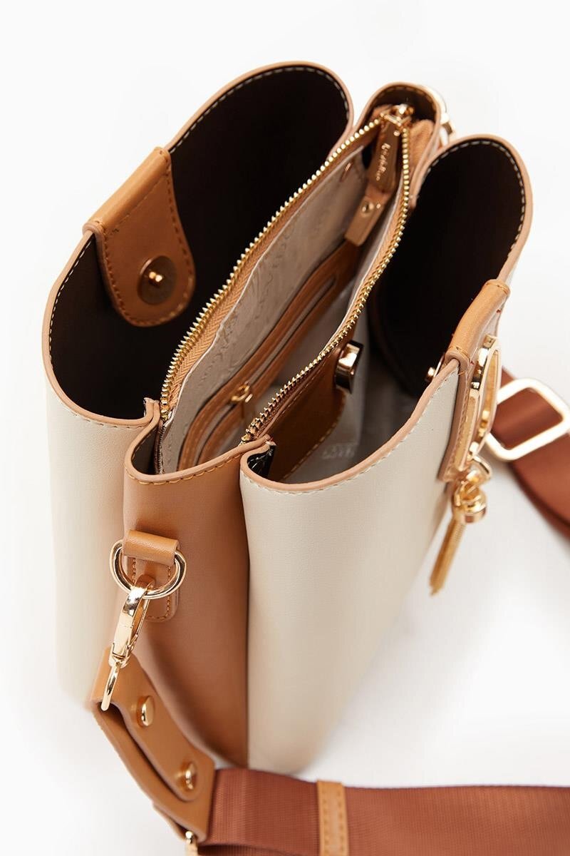 Bej-Camel  Kadın Omuz Çantası 930126