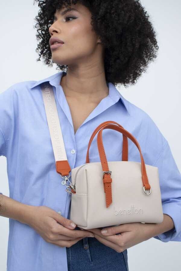 Bej-Camel  Kadın Omuz Çantası BNT-1582 Çanta