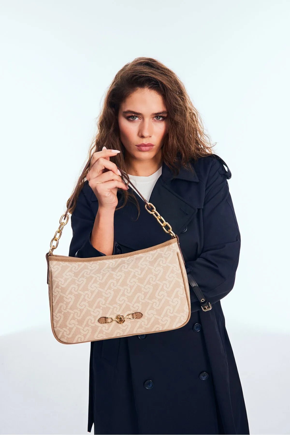 Bej  Kadın Omuz Çantası US24507 Çanta