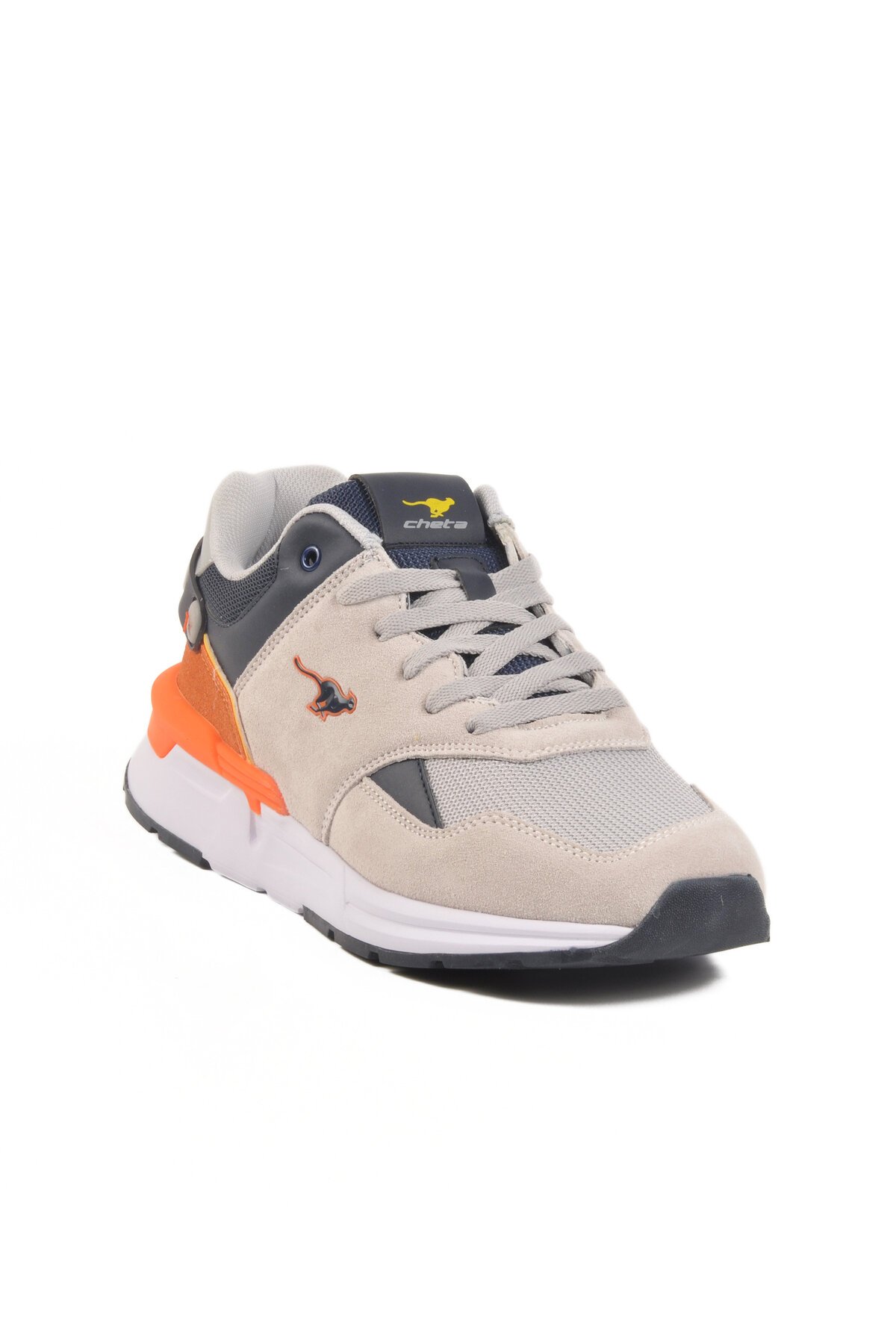 Bej-Lacivert Memory Foarm Erkek Spor Ayakkabı Cheta 256 Milano M