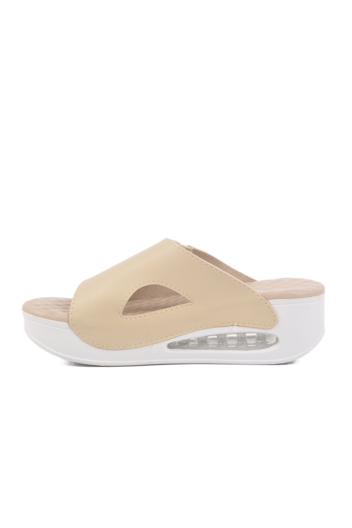 Bej Air Taban Kadın Terlik 100-962 Z