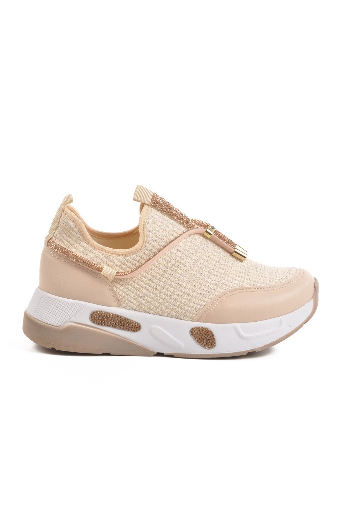 Bej Fileli Kadın Günlük Ayakkabı 702498 Z