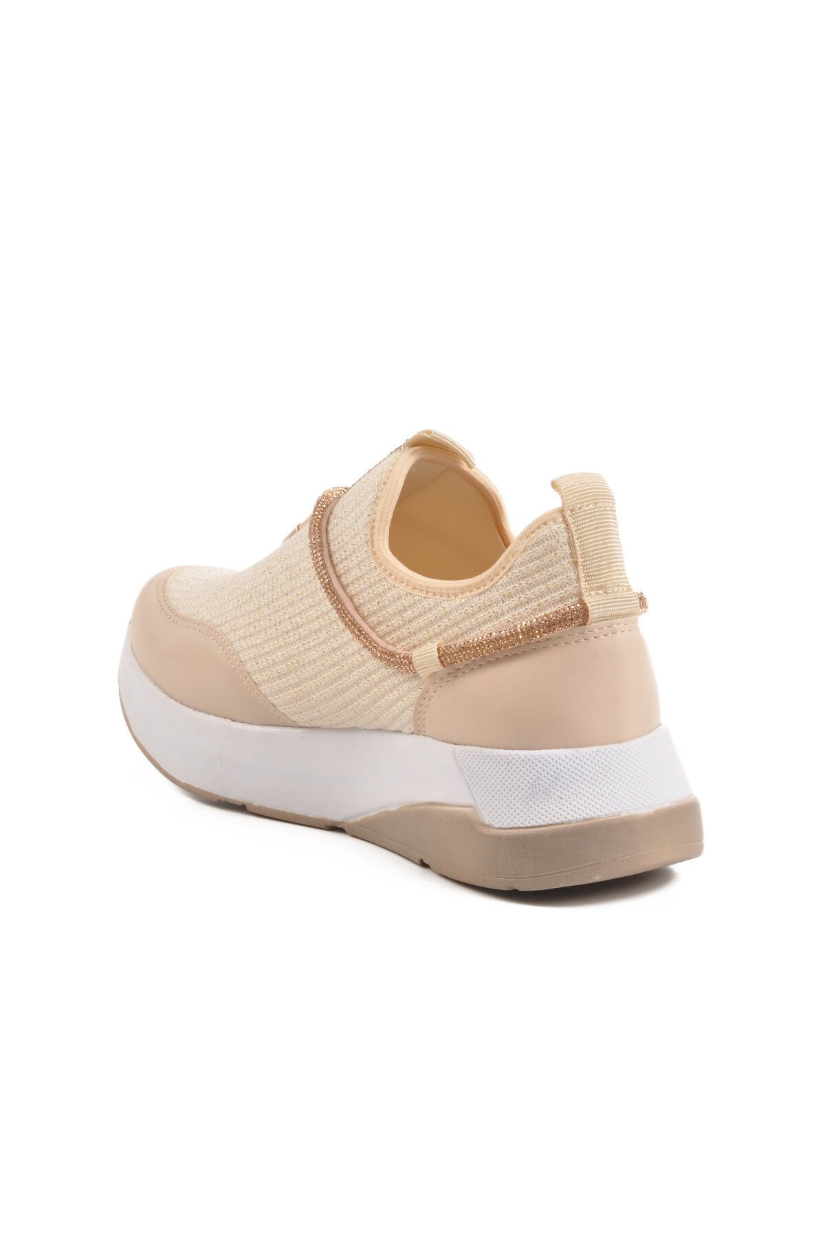 Bej Fileli Kadın Günlük Ayakkabı 702498 Z