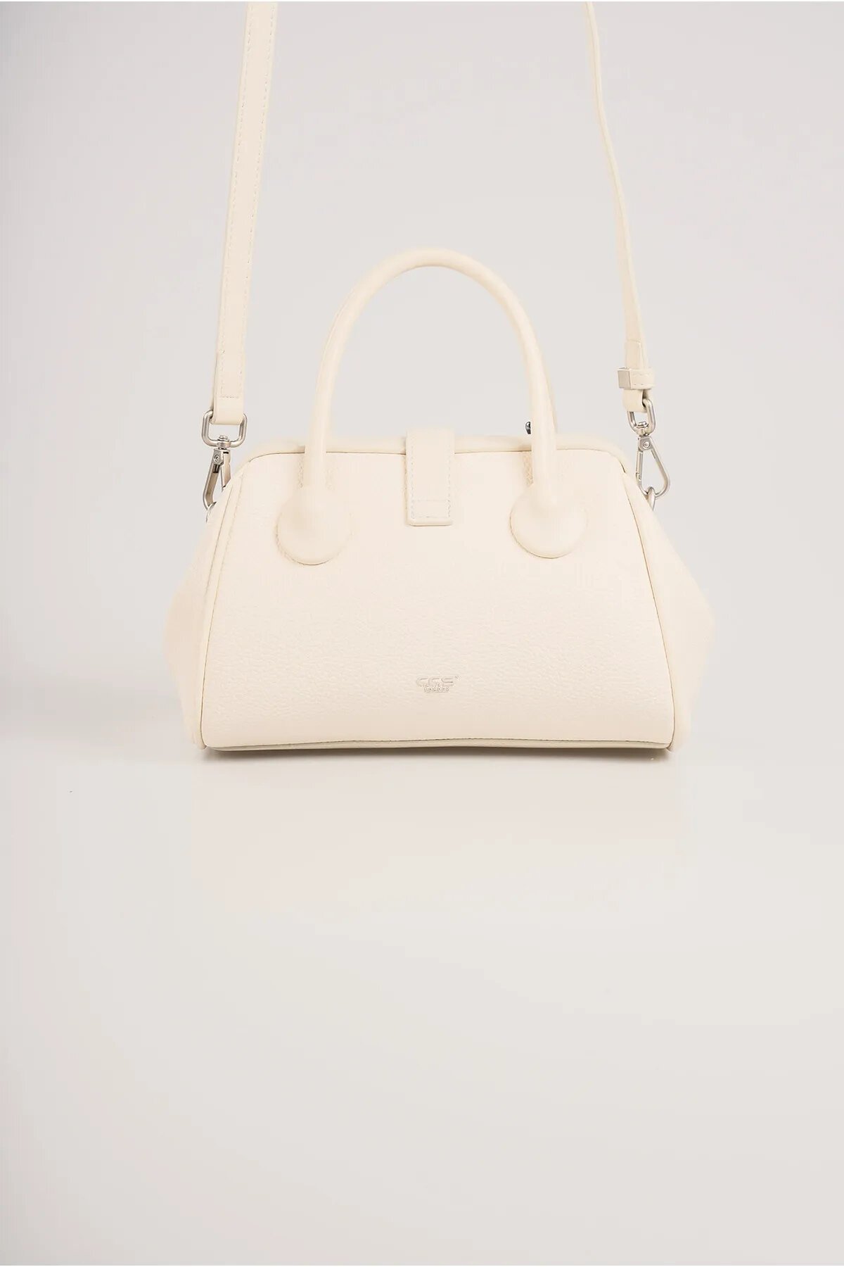 Beyaz Kadın El Ve Omuz Çantası Ççs 18035