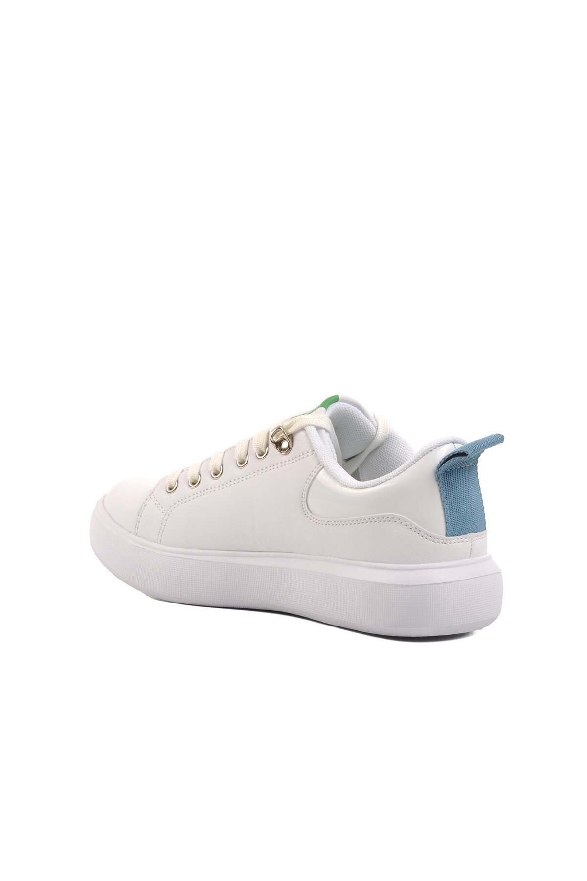 Beyaz Poliüretan Kadın Spor Ayakkabı BNI-11166 G
