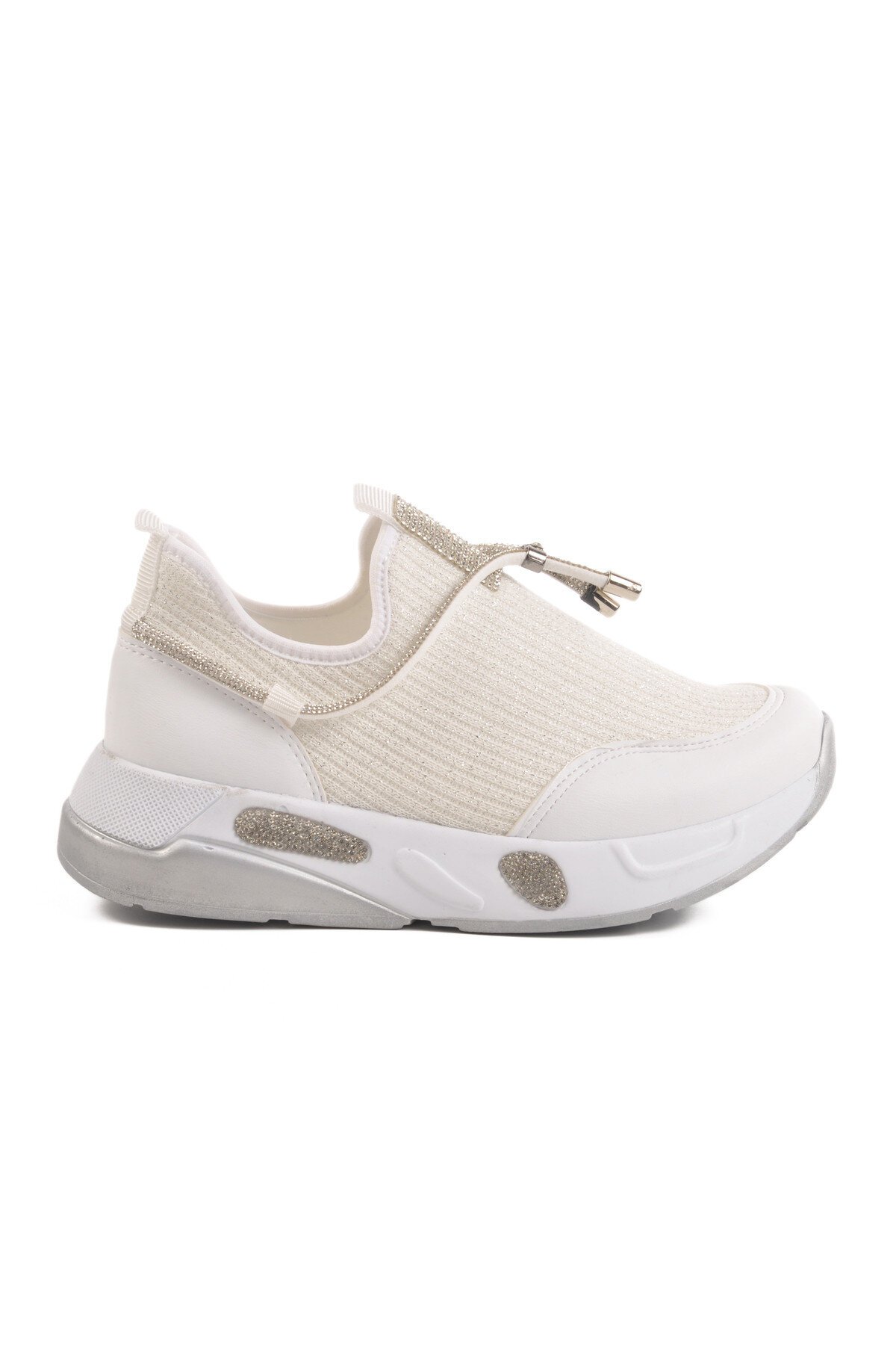Beyaz Fileli Kadın Günlük Ayakkabı 702498 Z