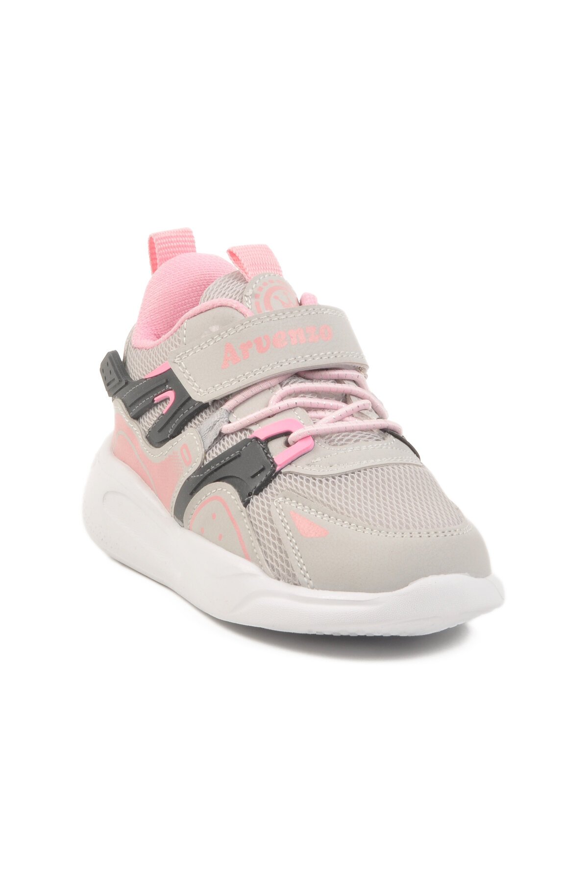 Buz-Pembe Cırtlı Çocuk Spor Ayakkabı Arvenzo 320 P