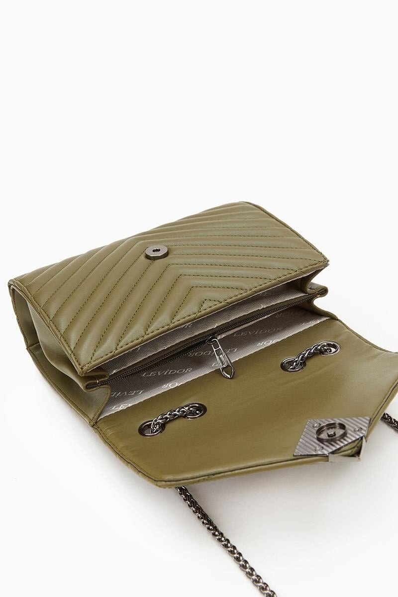 Haki  Kadın Omuz Çantası 930076 Çanta