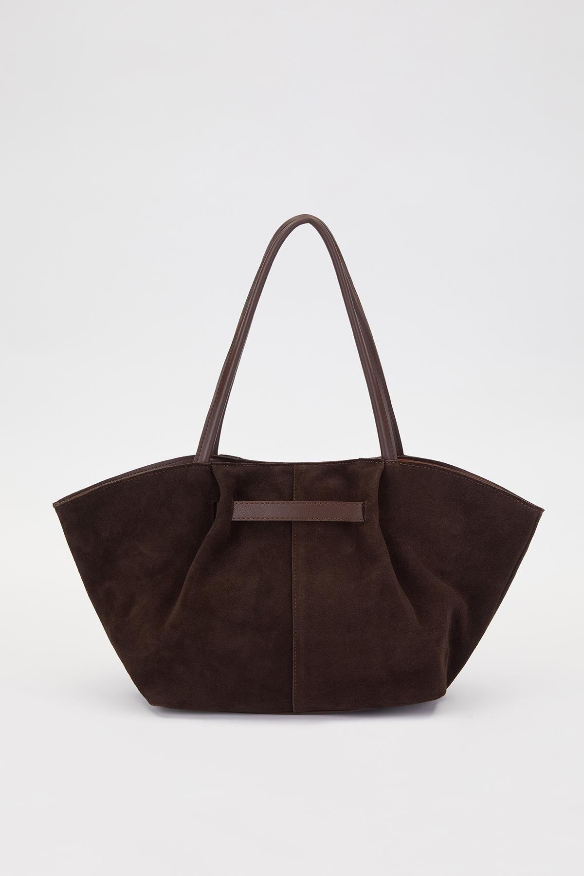 Kahve Kadın Omuz Çantası Levidor 930258