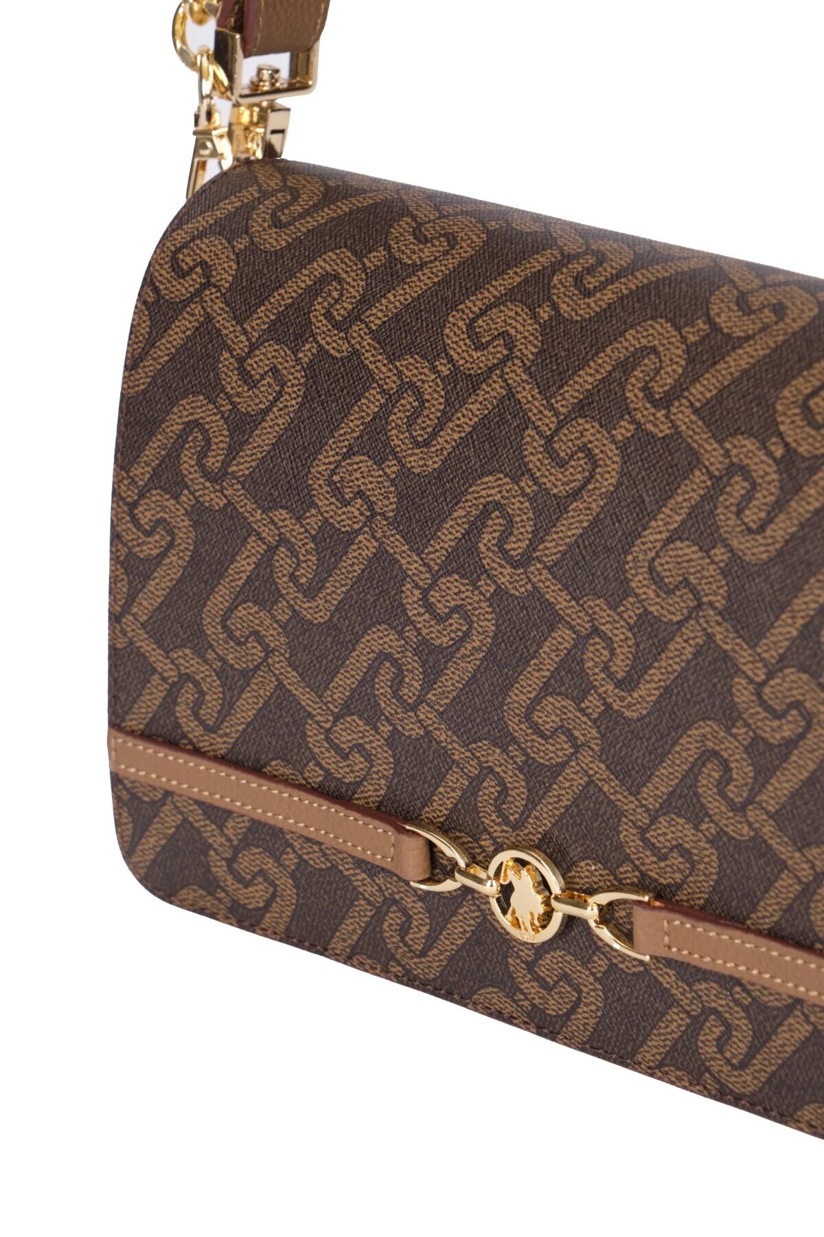 Kahve  Kadın Omuz Çantası US25102 Çanta