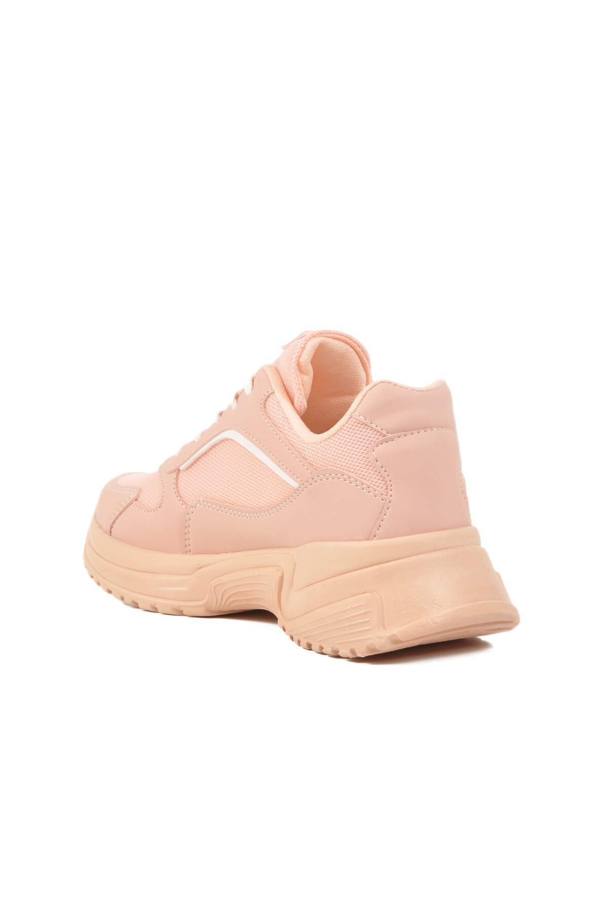Pudra Fileli Kadın Spor Ayakkabı 2410 G