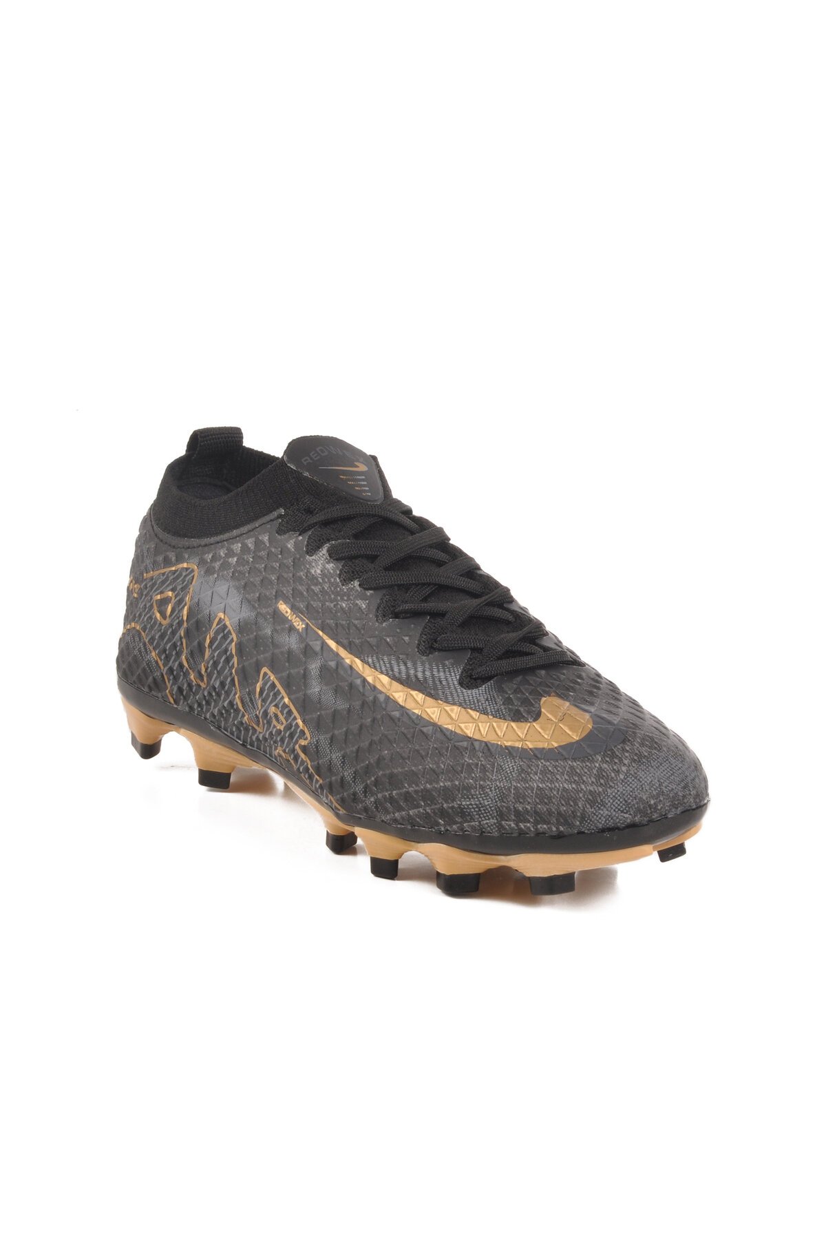 Siyah-Altın Polyester Karışımlı Unisex Krampon Redwex Pro-X G