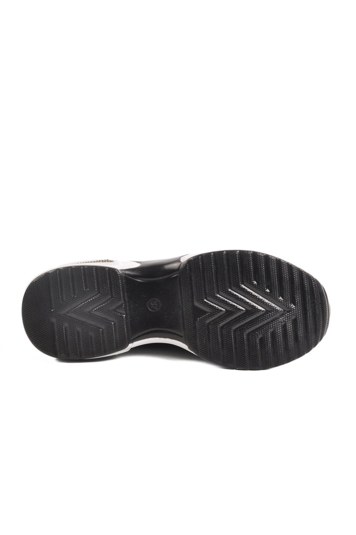 Siyah-Beyaz Fileli Kadın Günlük Ayakkabı 702322 Z