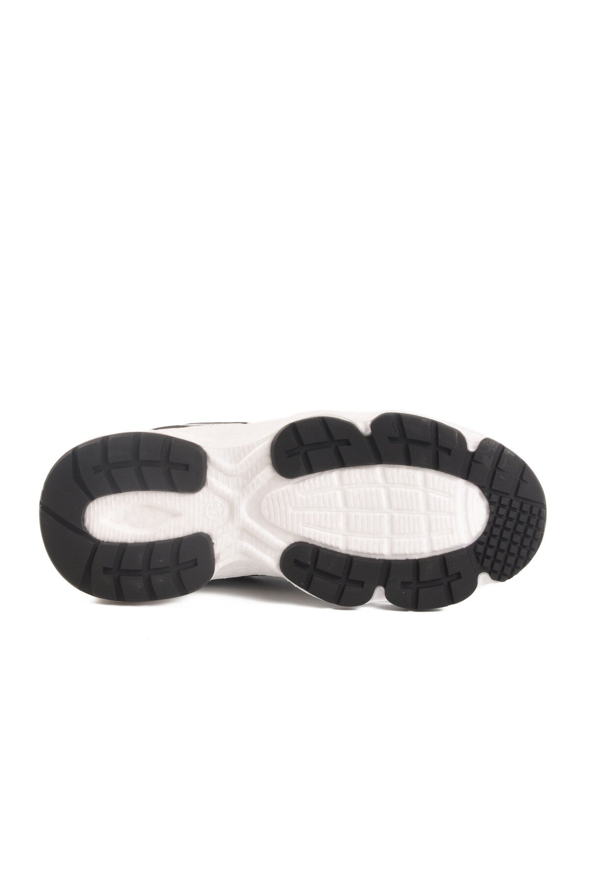 Fashion Siyah-Beyaz Fileli Spor Ayakkabı Darkstep 182 G