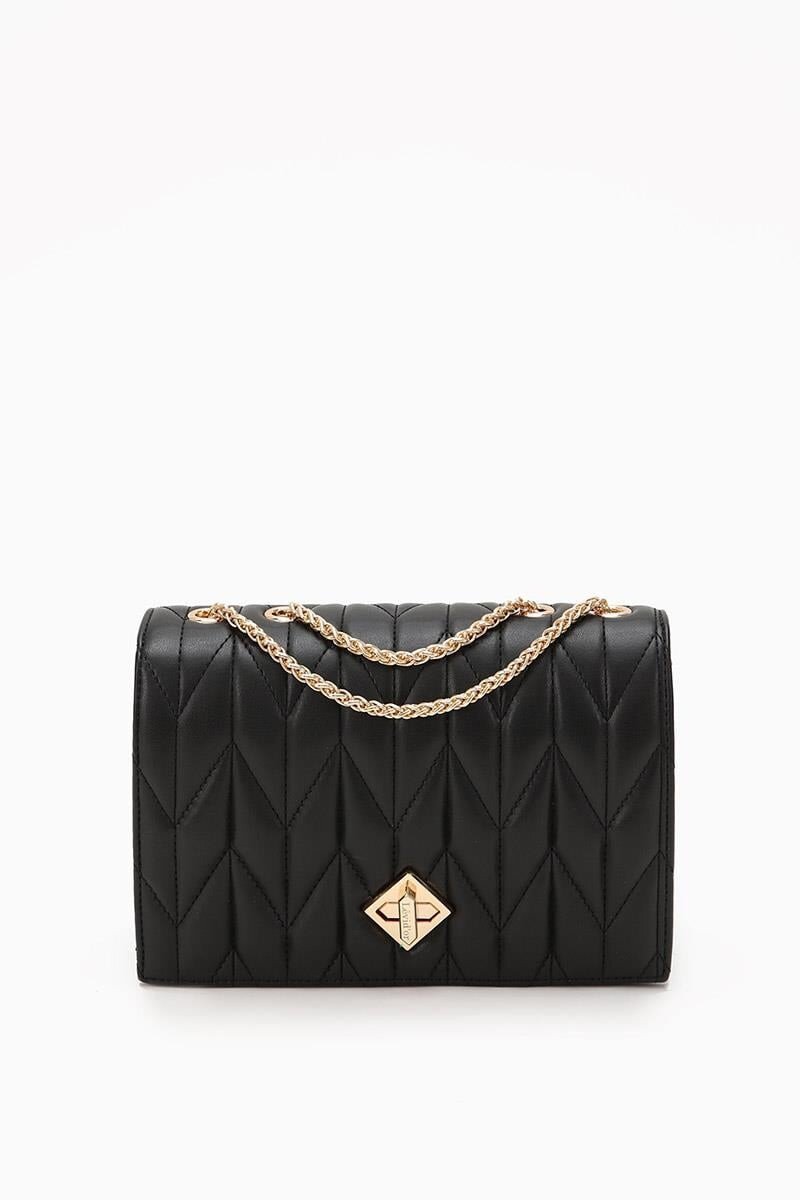 Siyah  Kadın Omuz Çantası 930075 Çanta