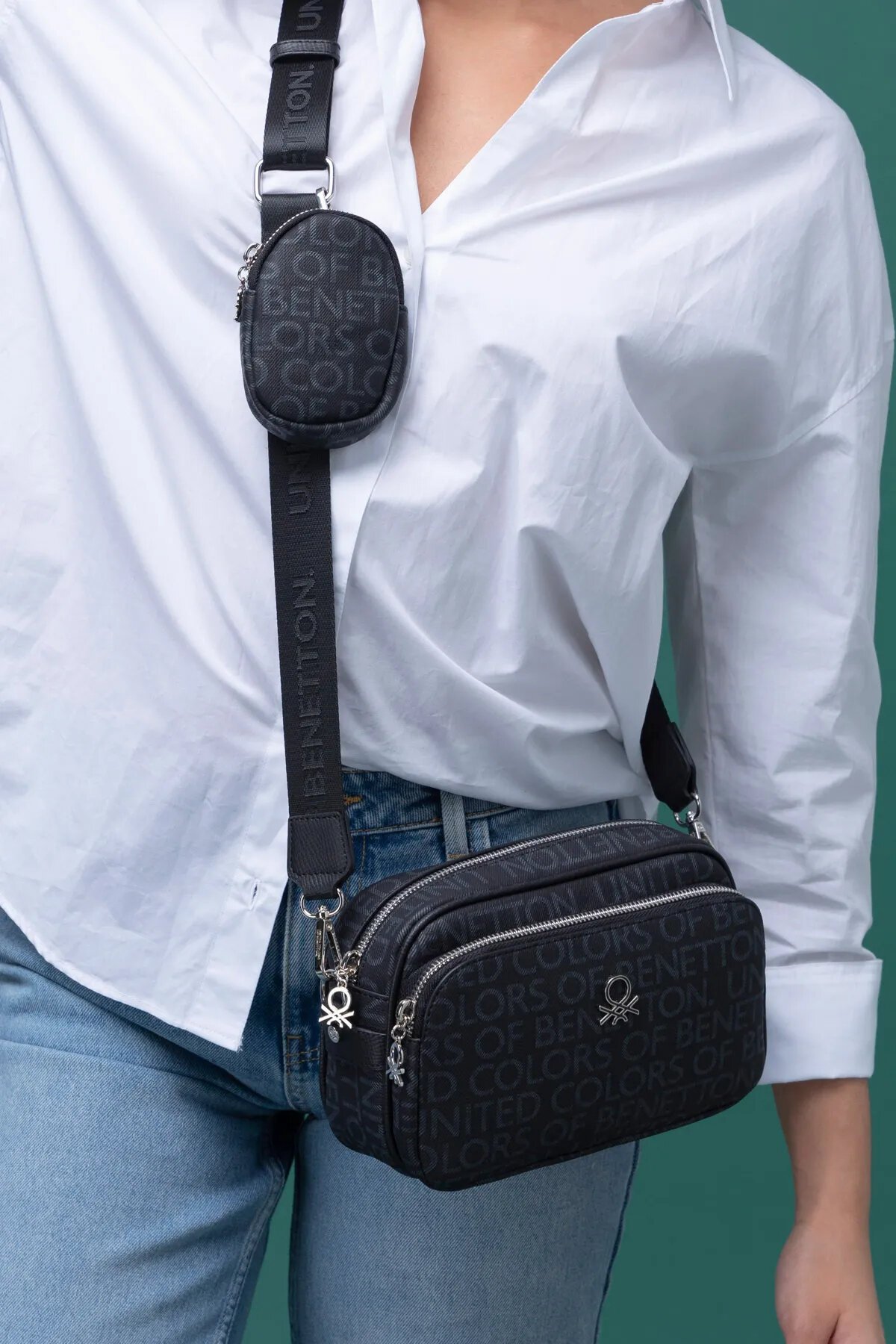 Siyah  Kadın Omuz Çantası BNT-1292 Çanta