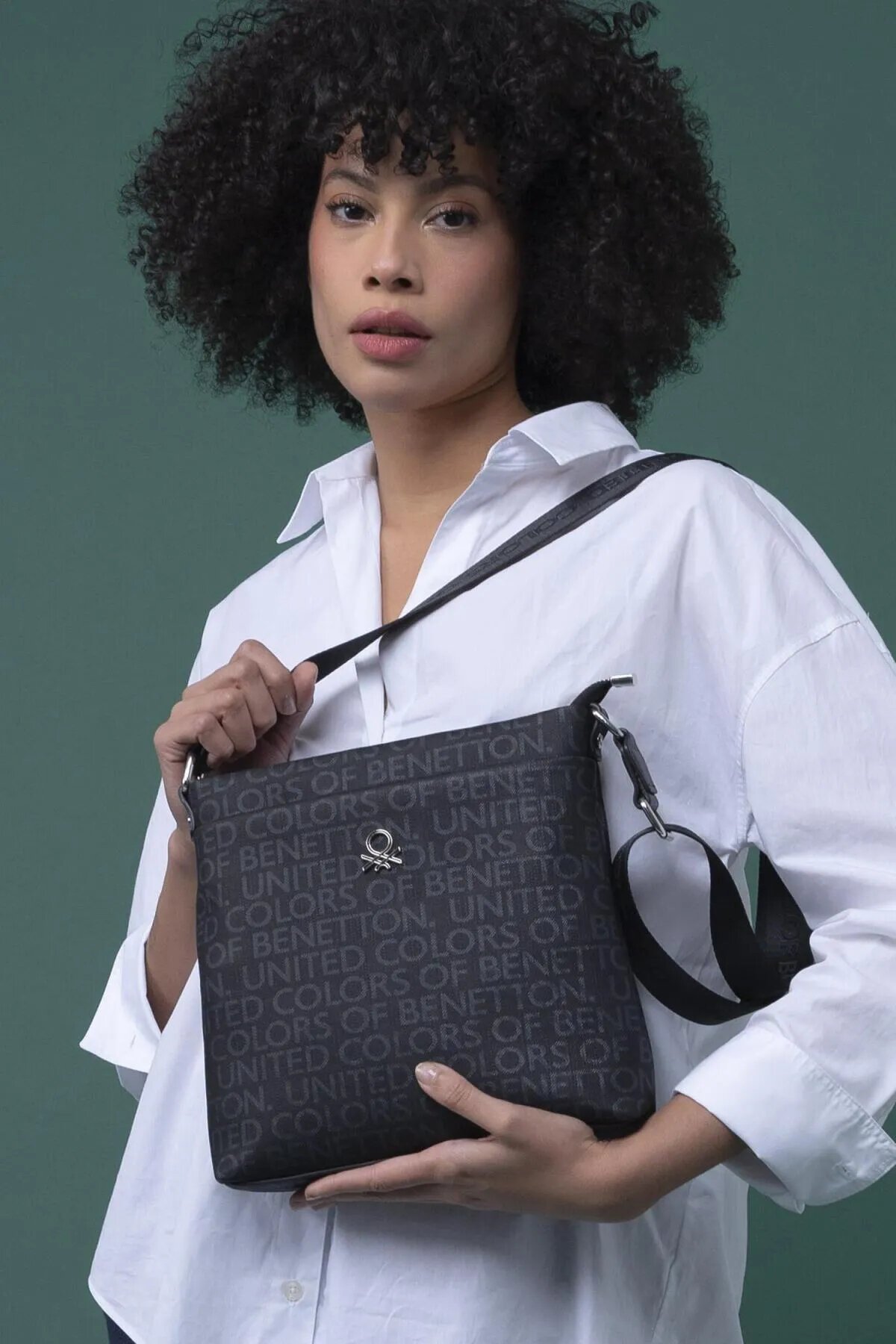 Siyah  Kadın Omuz Çantası BNT-1318 Çanta