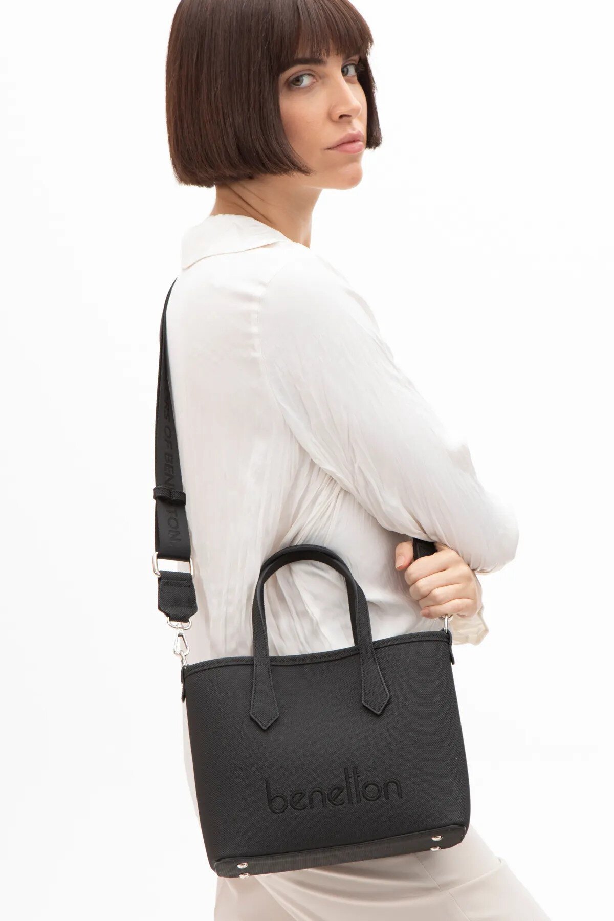 Siyah  Kadın Omuz Çantası BNT-1588 Çanta