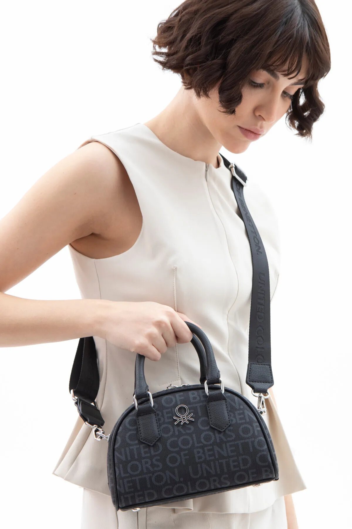 Siyah  Kadın Omuz Çantası BNT-1602 Çanta