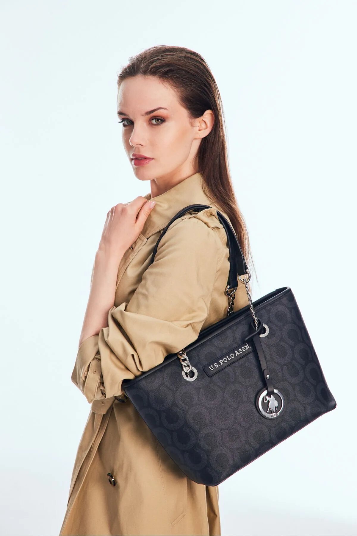 Siyah  Kadın Omuz Çantası US24594 Çanta