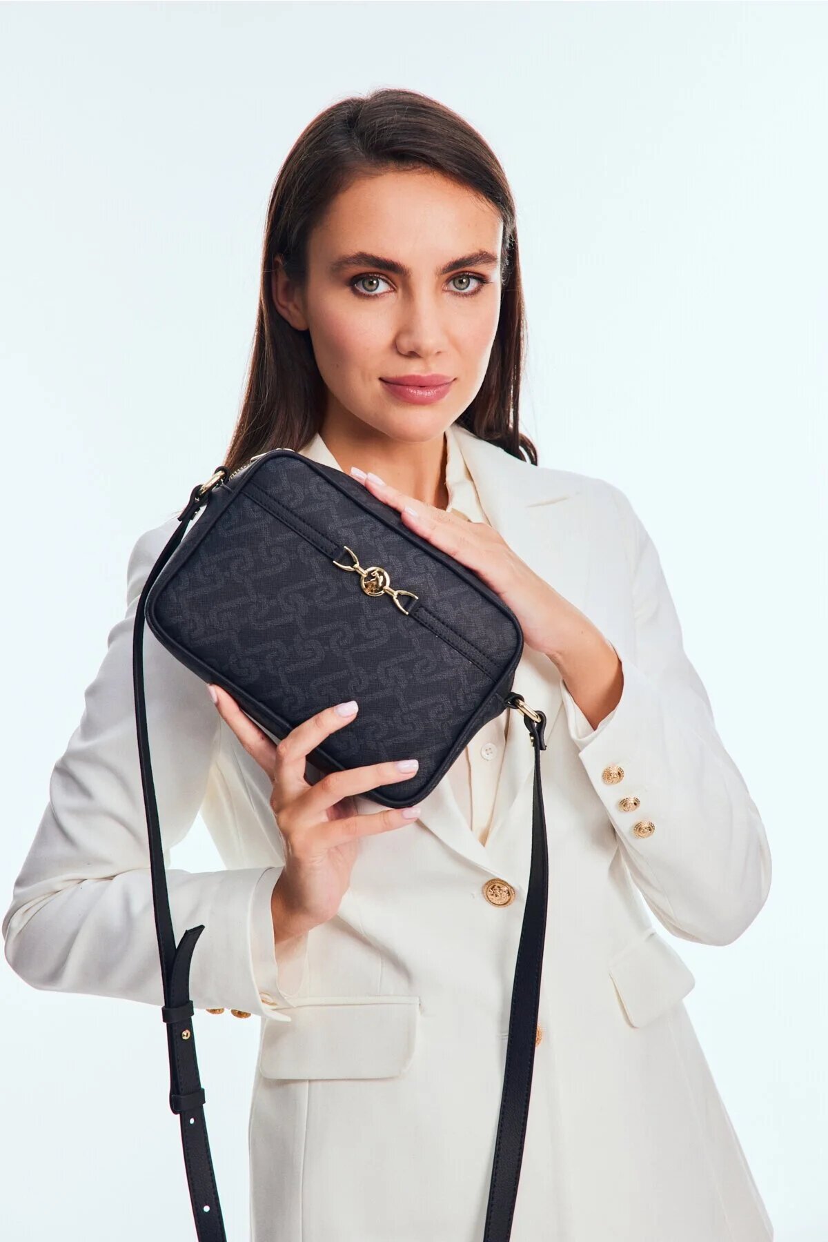 Siyah  Kadın Omuz Çantası US25103 Çanta