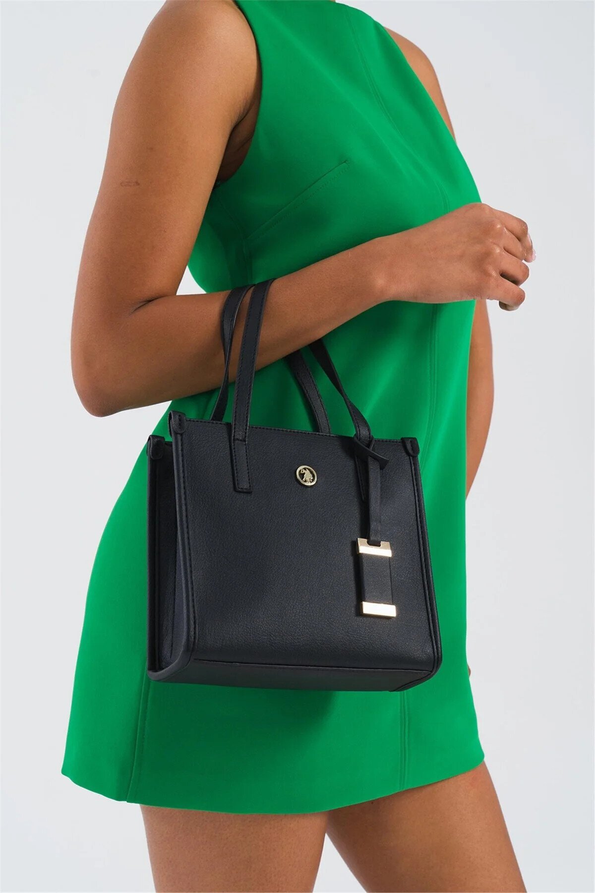 Siyah  Kadın Omuz Çantası US25139 Çanta