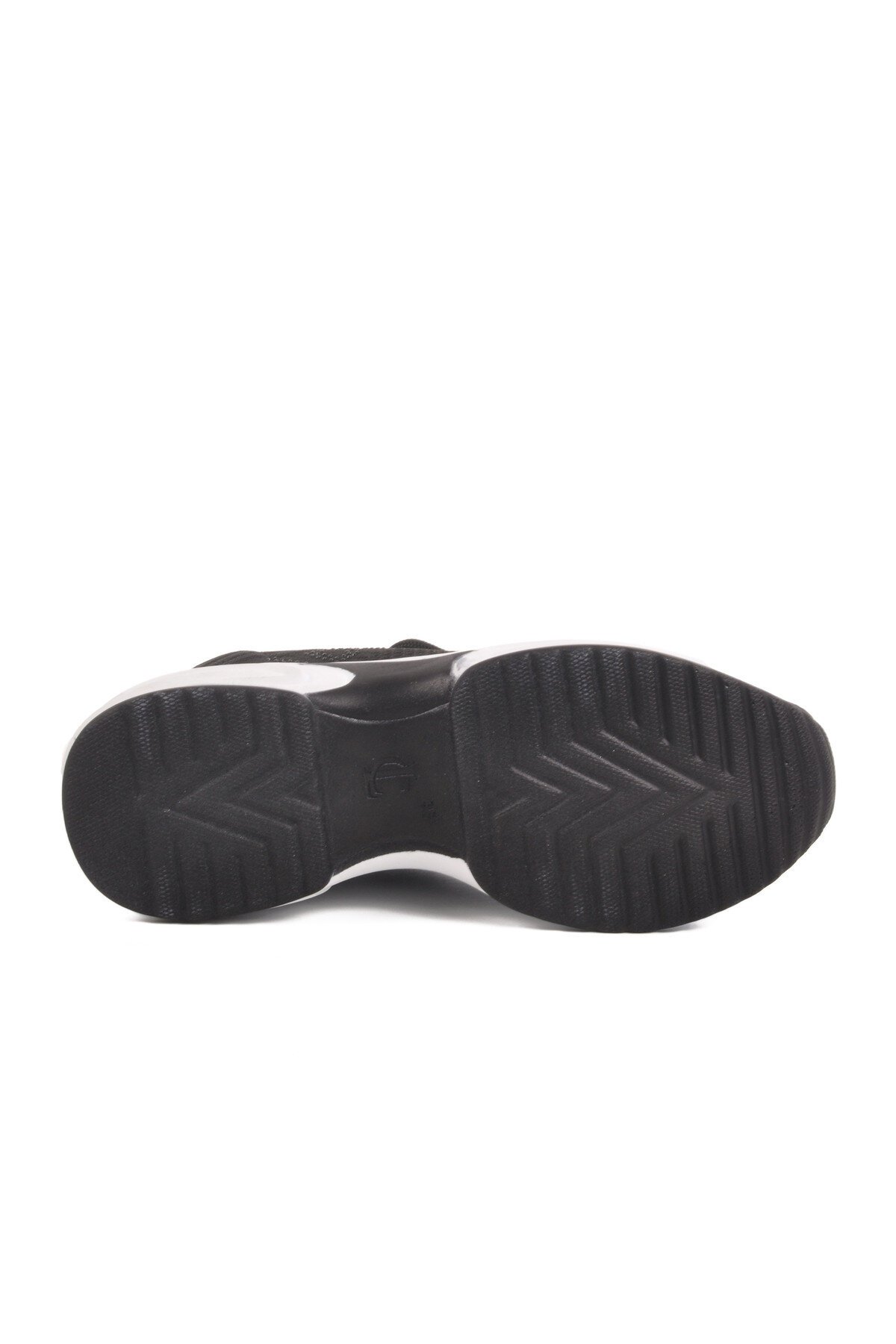 Siyah Fileli Taşlı Kadın Spor Ayakkabı Lady 5002 Z