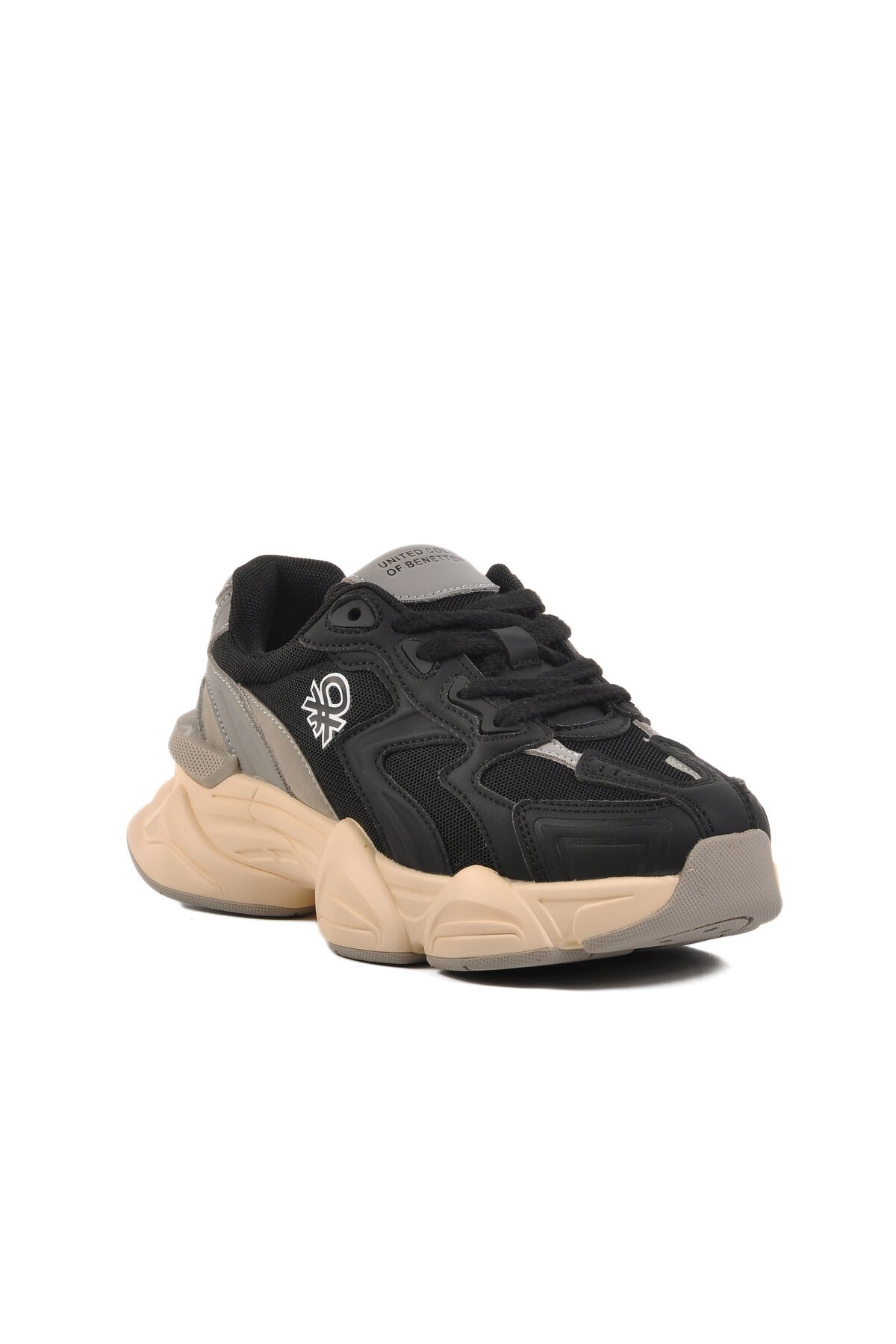 Siyah Poliüretan Kadın Spor Ayakkabı BN-11121 G