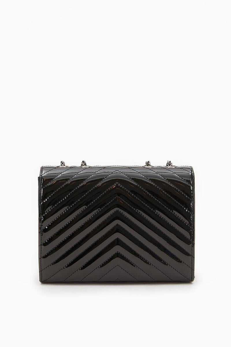 Levidor Siyah Rugan Kadın Omuz Çantası 930076