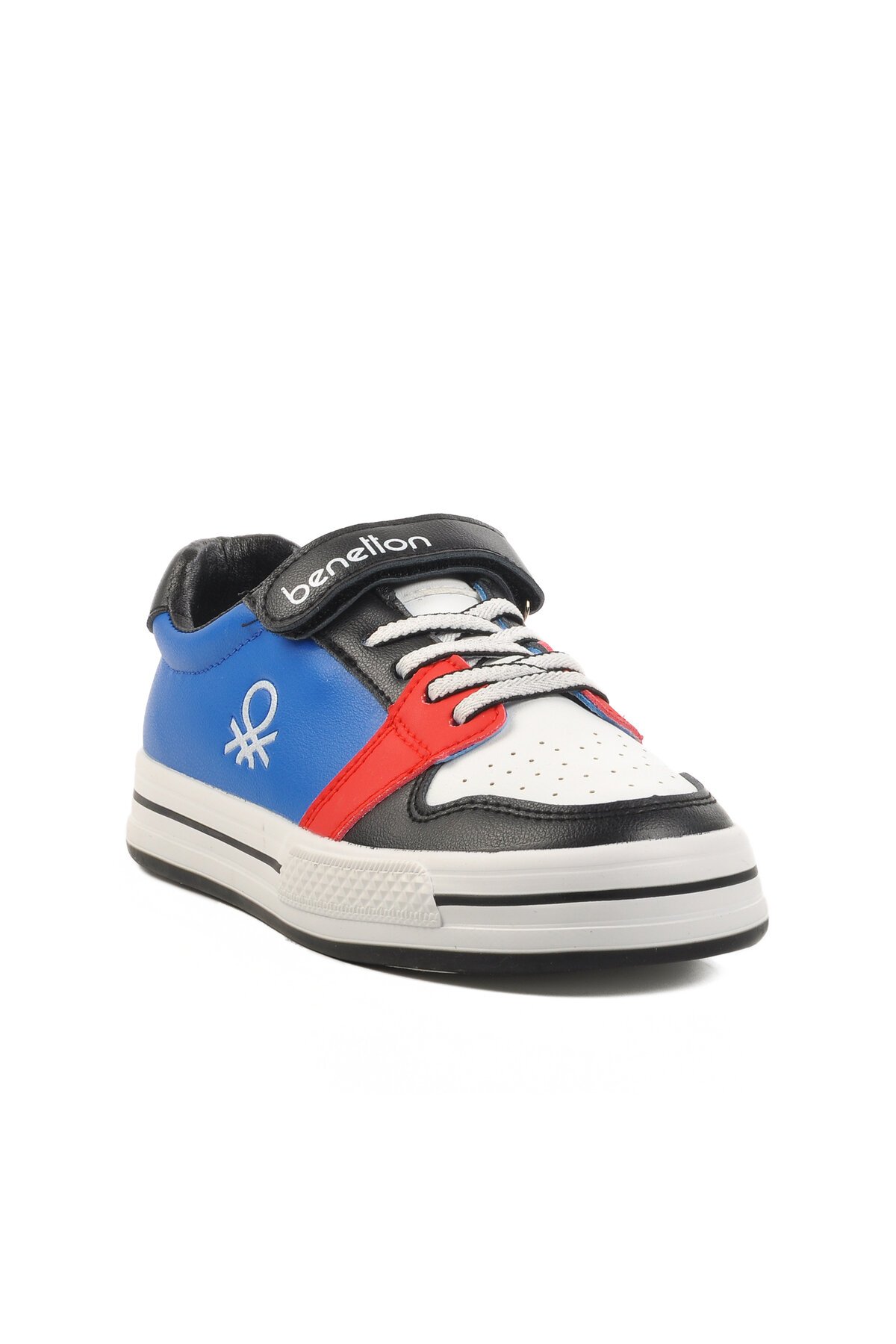 Siyah-Saks Mavi Poliüretan Çocuk Spor Ayakkabı BNI-10024 F