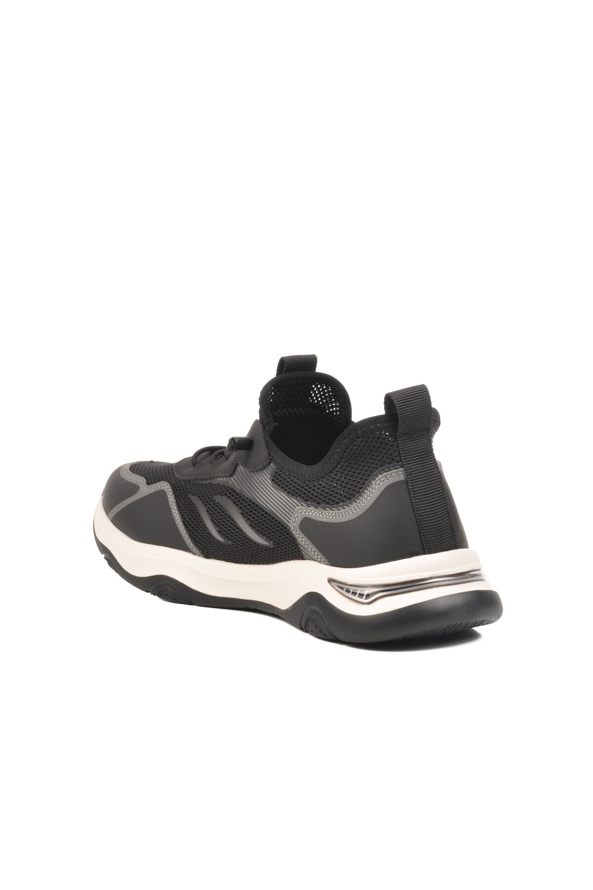 Siyah Fileli Erkek Spor Ayakkabı 25Y522 M