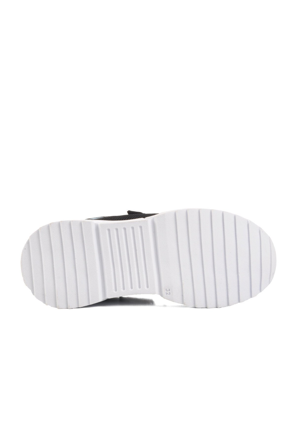 Siyah-Turuncu Fileli Çocuk Spor Ayakkabı 2320 F