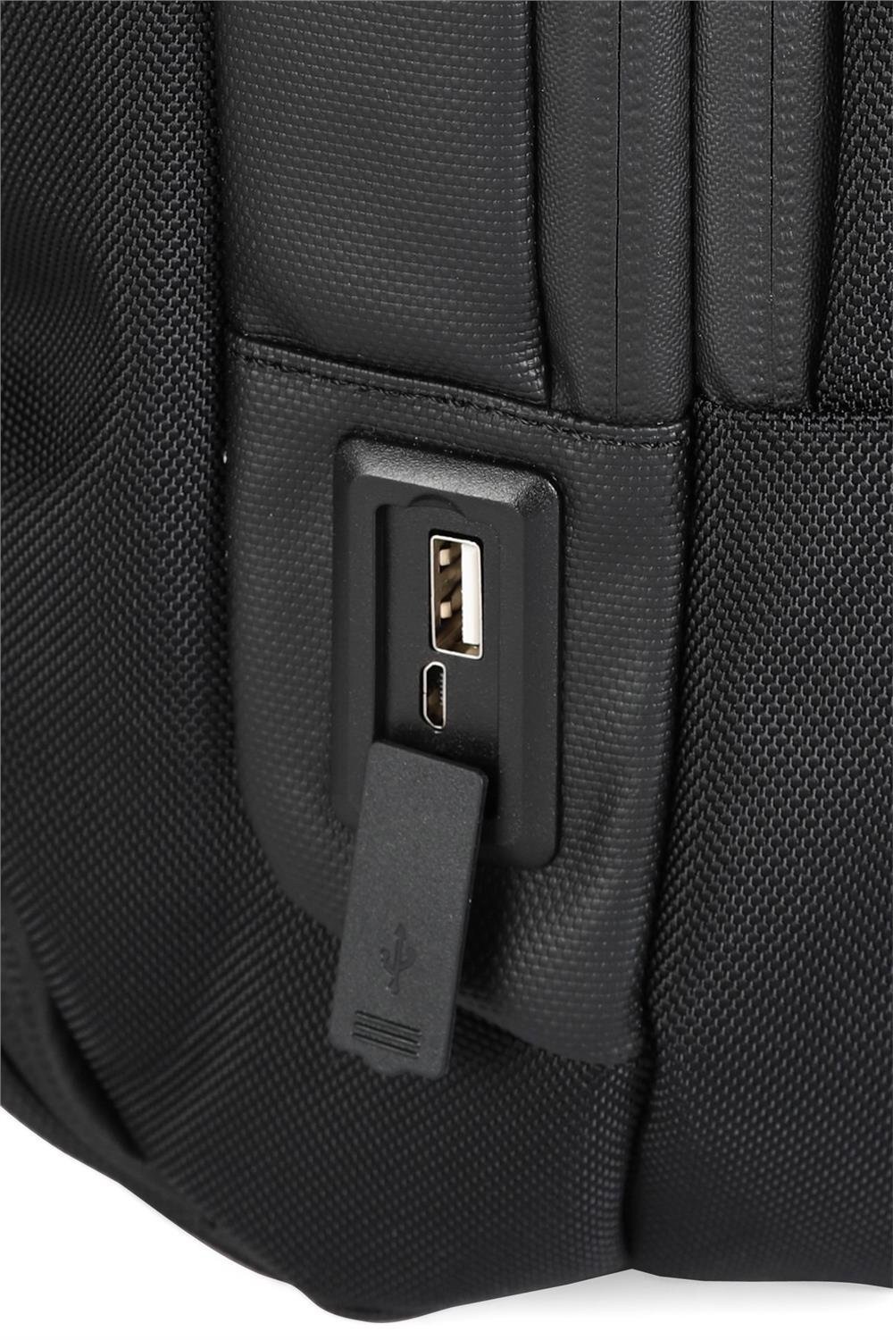 Siyah  Unisex Sırt Çantası AYKS ccs London 31300 Çanta