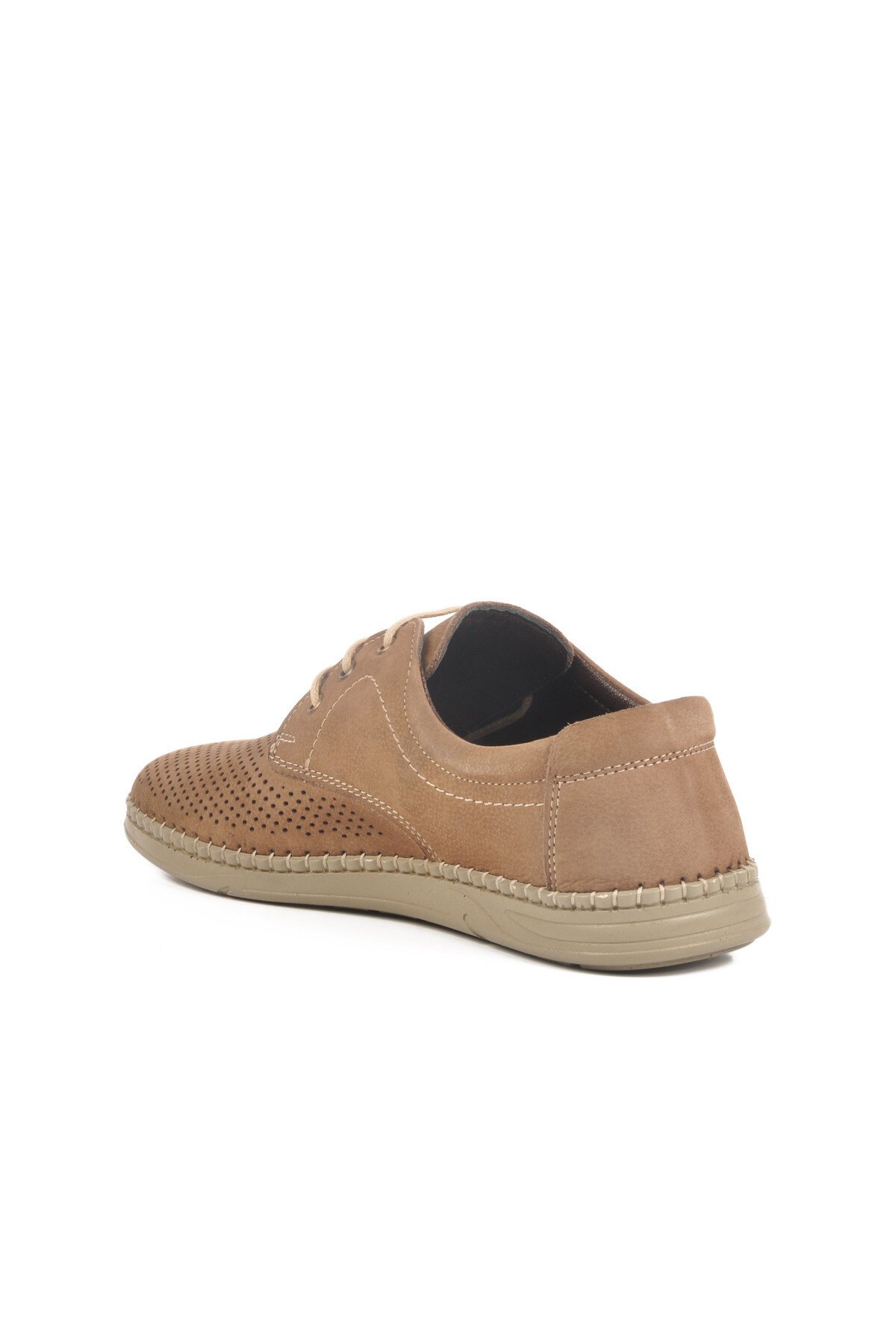 Vizon Nubuk Hakiki Deri Erkek Günlük Ayakkabı Lion LO0417-106 M