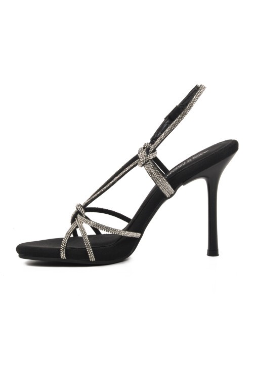 Ayakmod Siyah Kadın Abiye Ayakkabı