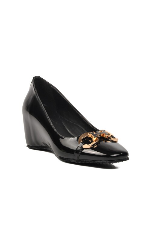 Ayakmod Siyah Kadın Topuklu Ayakkabı