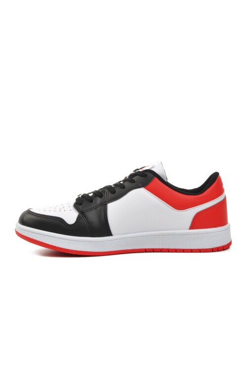 Walkway Siyah-Beyaz-Kırmızı Erkek Sneaker
