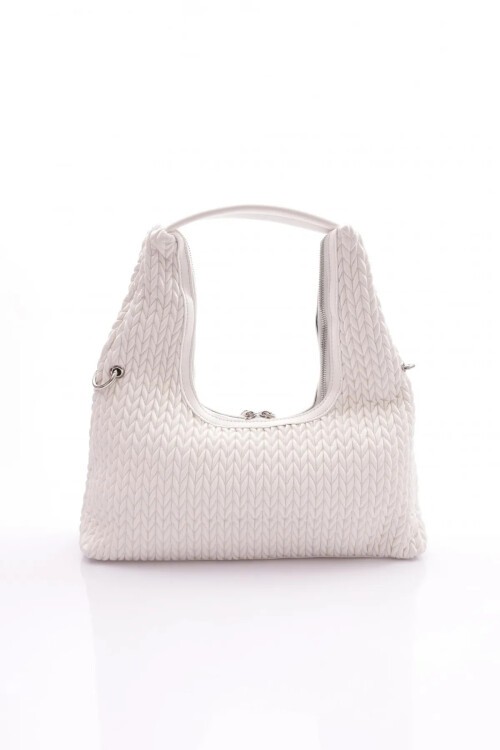 Beyaz  Kadın Omuz Çantası Ccs London 17331 Çanta