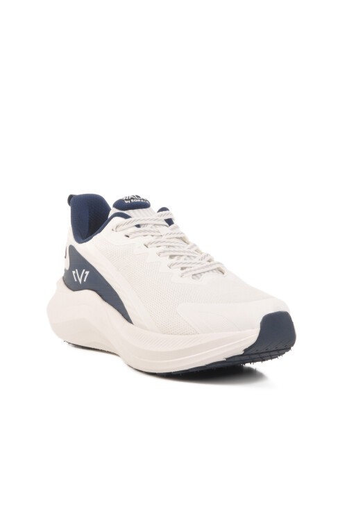 Beyaz-Lacivert Fileli Erkek Spor Ayakkabı Eopaia WM343212 M