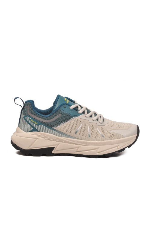 Beyaz-Yeşil Hafif Erkek Spor Ayakkabı Warren M