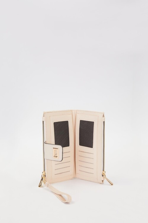 Krem  Kadın Cüzdan 910042 Cüzdan