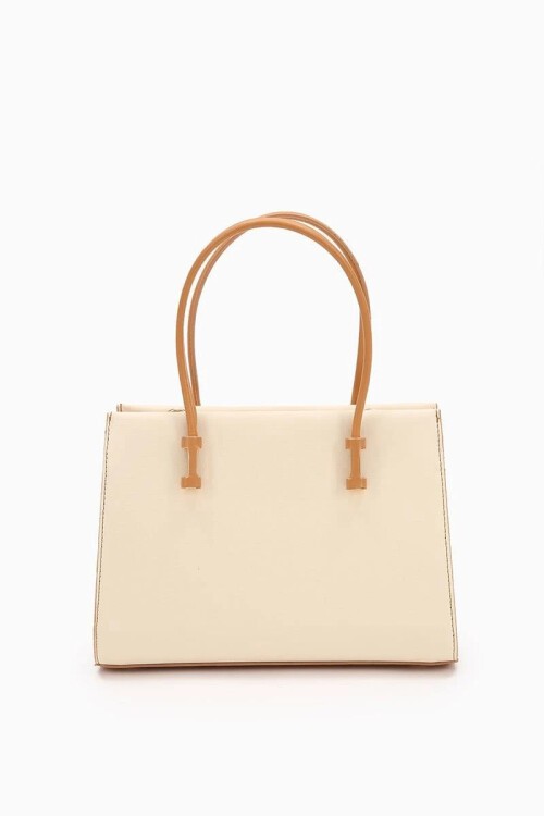 Krem Kadın Omuz Çantası 930156