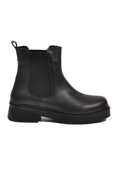 Siyah Cilt Kadın Bot 209134 Z