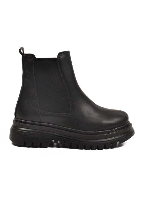 Siyah Cilt Kadın Bot 473093 Z