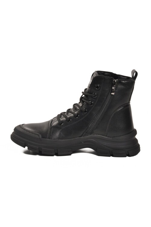 Siyah Memory Foarm Fermuarlı Kadın Bot Neptün Z