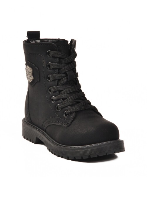 Siyah-Zümrüt Polarlı Çocuk Bot 24028 P