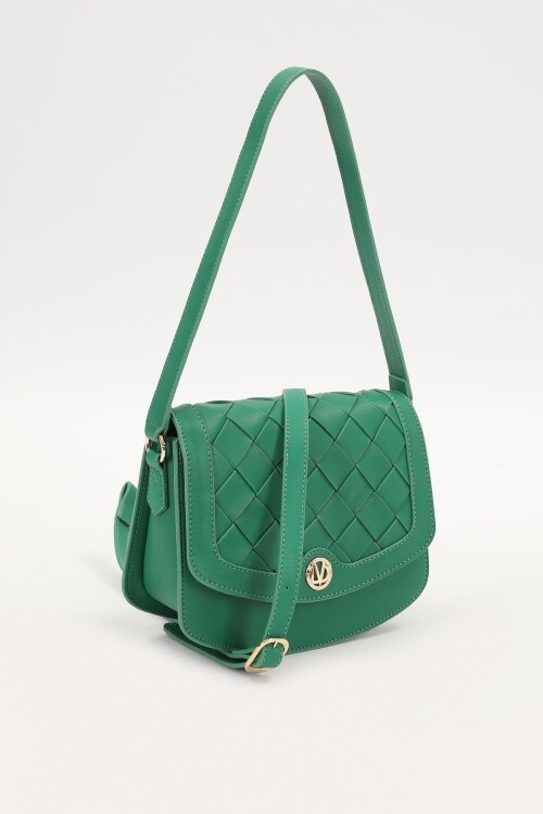 Yeşil Kadın Omuz Çantası Levidor 930221