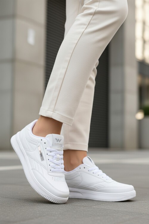 Beyaz Unisex Spor Ayakkabı Marlow G